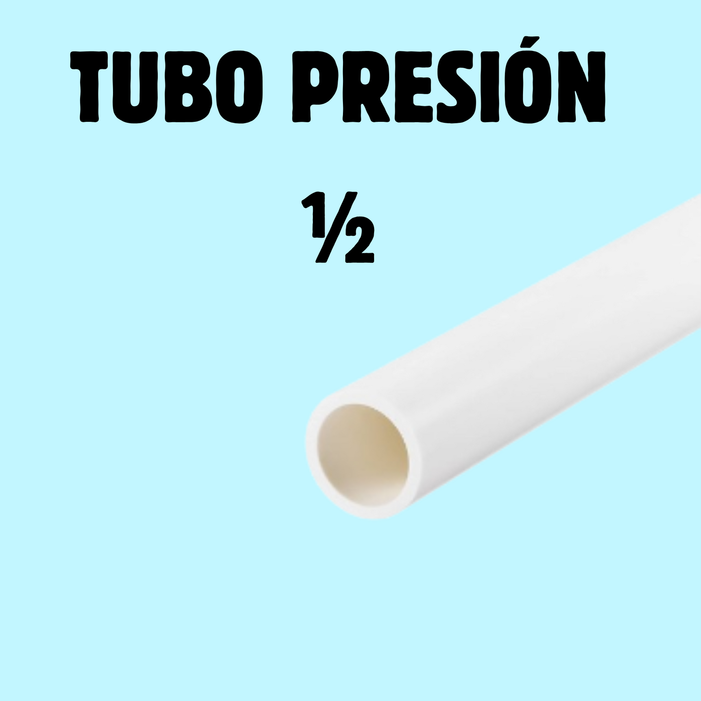 Tubo PVC agua presión