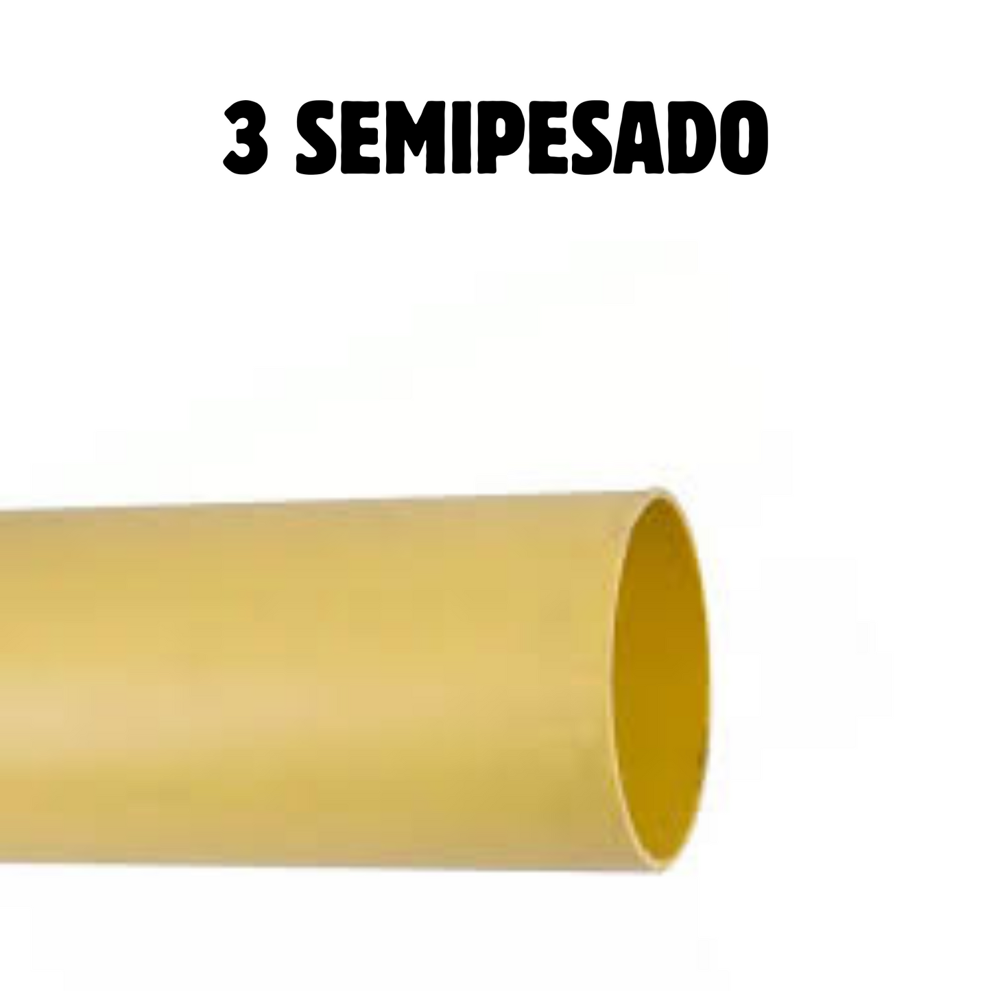 Tubo PVC sanitario 3 pulgadas